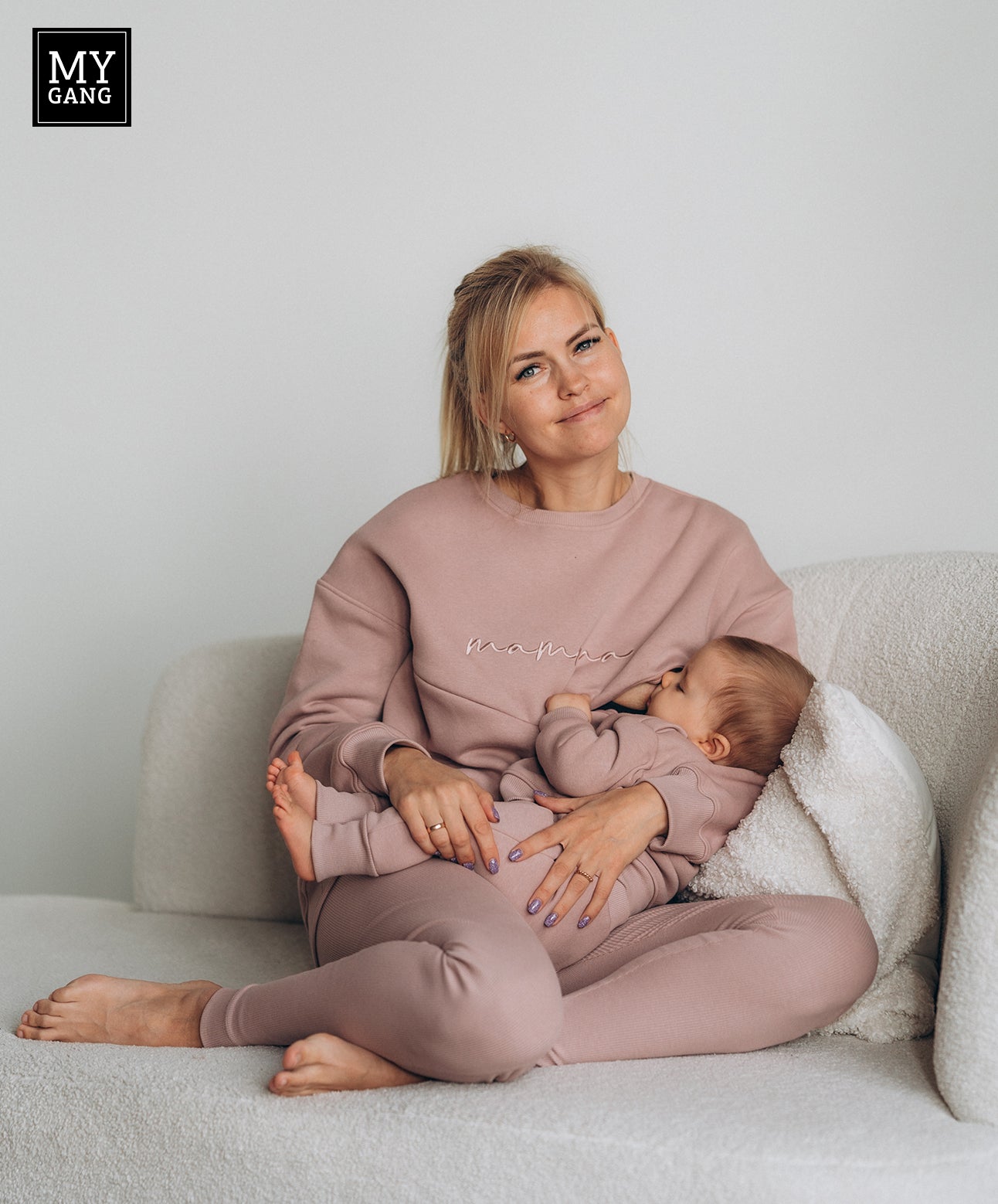 Oversize džemperis MAMMA, grūtniecēm un barojošām māmiņām