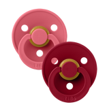 Bibs Color knupīši 2gb, 6-18mēn. (Coral/Ruby)