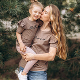 T-kreklu komplekts MAMMA UN MEITIŅA