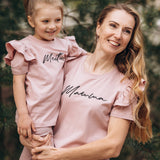 T-kreklu komplekts MAMMA UN MEITIŅA