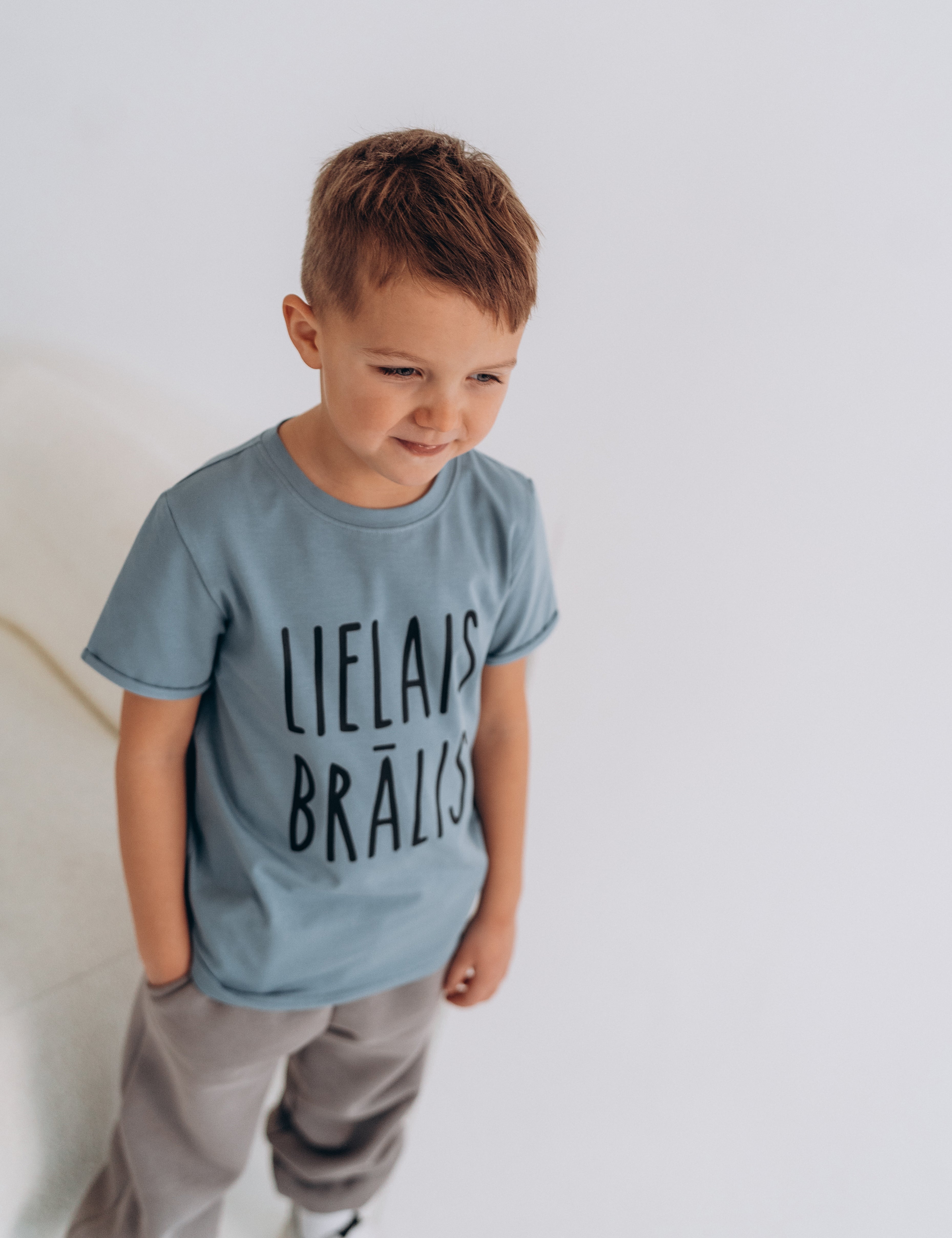 T-krekls LIELAIS/MAZAIS BRĀLIS