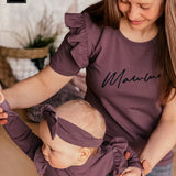 T-krekls ar volāniem MAMMA 