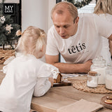 T-kreklu komplekts MAMMA UN TĒTIS 