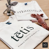 T-kreklu komplekts MAMMA UN TĒTIS 
